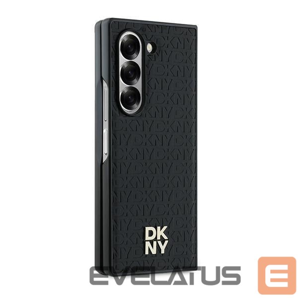 Nugarėlės dėklai DKNY DKNY Repeat Pattern Stack Logo Case for Samsung Galaxy Z Fold6 - Black