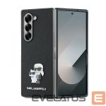 Nugarėlės dėklai Karl Lagerfeld  Karl Lagerfeld Saffiano Metal Pin Case for Samsung Galaxy Z Fold 6 - Black 