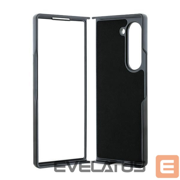 Nugarėlės dėklai Karl Lagerfeld Karl Lagerfeld Saffiano Metal Pin Case for Samsung Galaxy Z Fold 6 - Black
