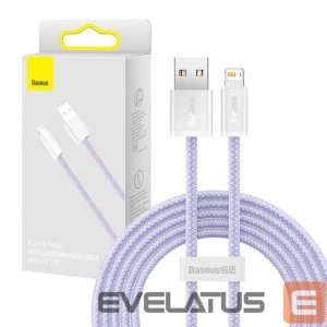 Kabelis Baseus  Baseus Dynamic cable USB to Lightning, 2.4A, 2m (Purple) 