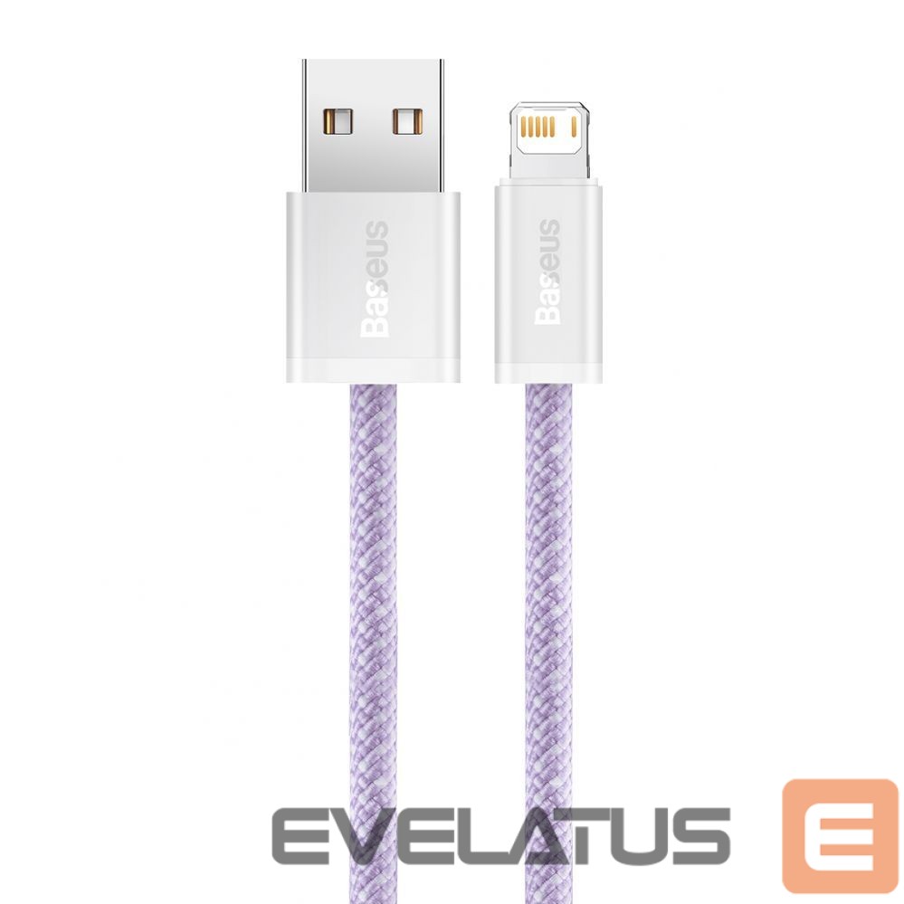 Kabelis Baseus Baseus Dynamic cable USB to Lightning, 2.4A, 2m (Purple)