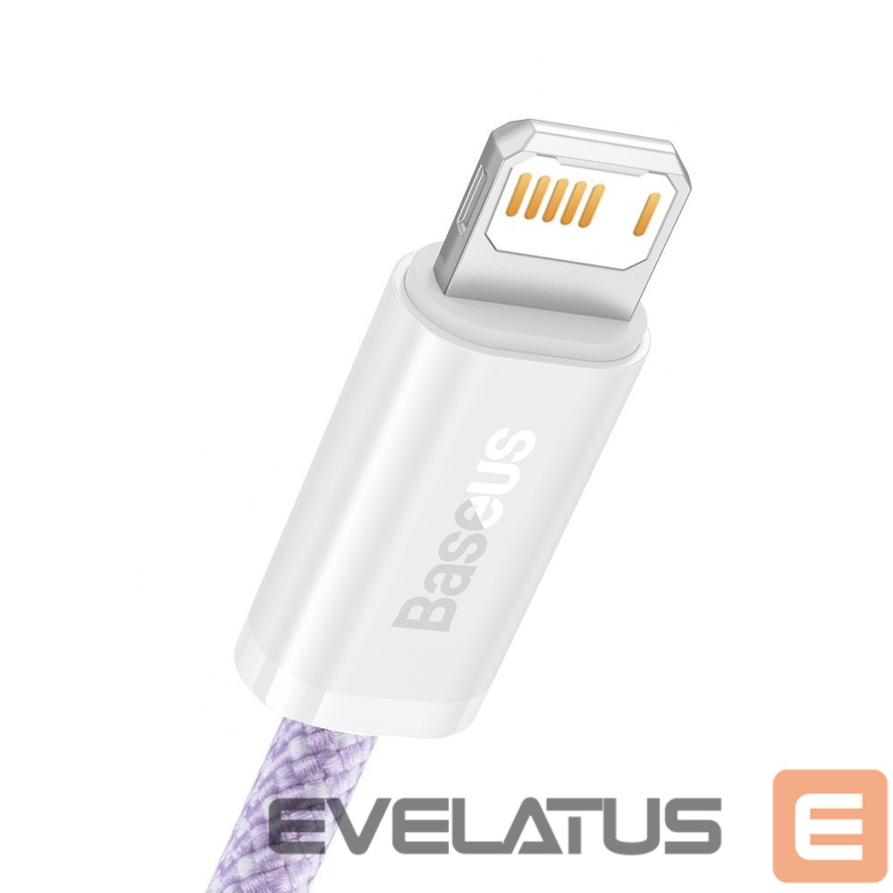 Kabelis Baseus Baseus Dynamic cable USB to Lightning, 2.4A, 2m (Purple)