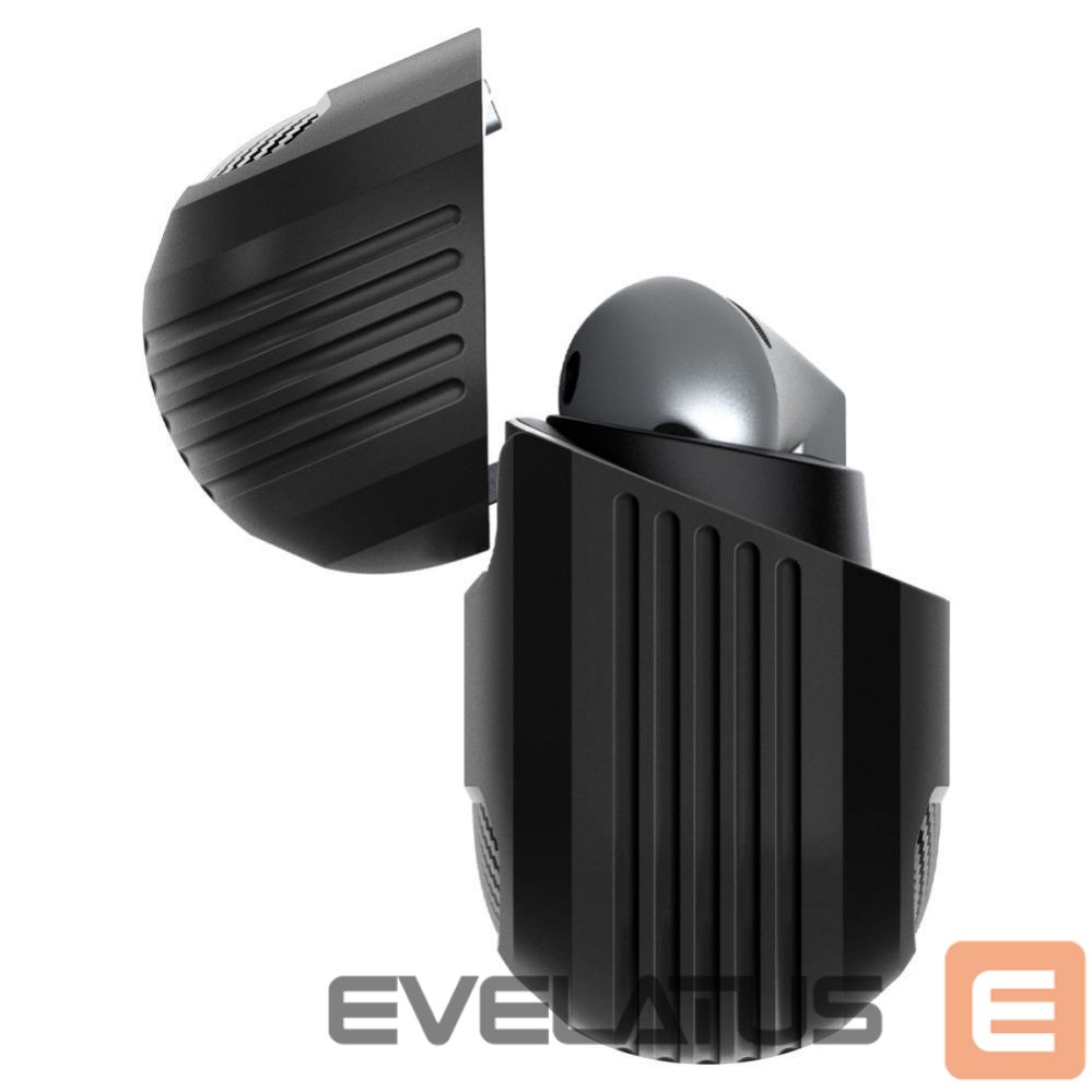 Nugarėlės dėklai Spigen Spigen Rugged Armor Samsung Galaxy Buds 3 / 3 Pro Case - Black