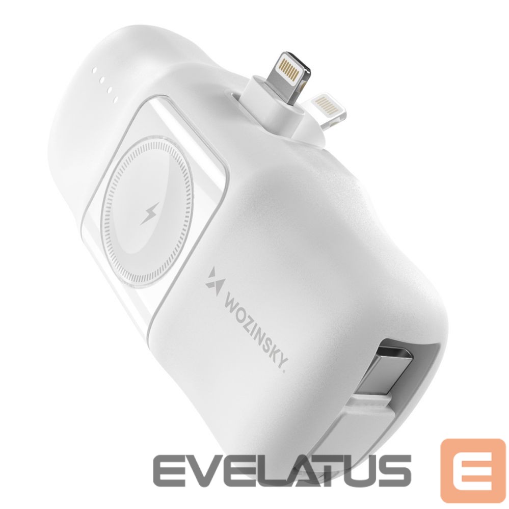 Kitas telefono priedas Wozinsky White \ Lightning (male)