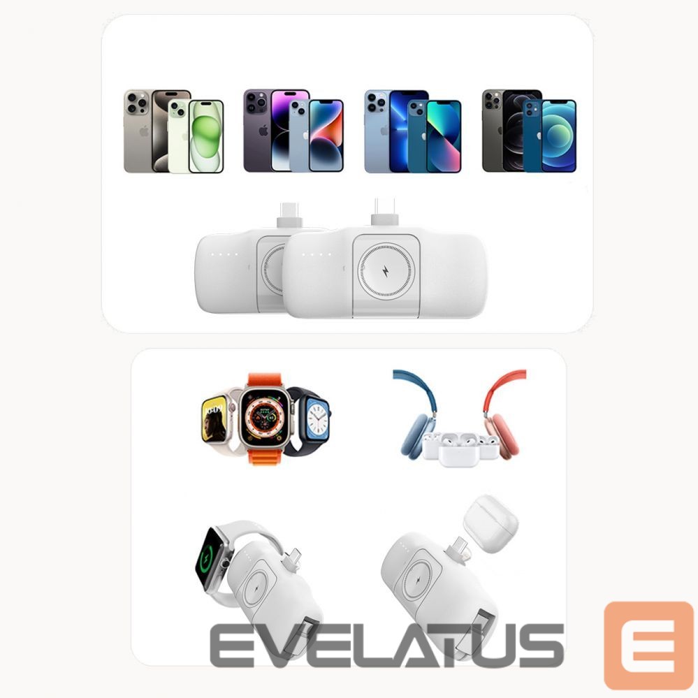 Kitas telefono priedas Wozinsky White \ Lightning (male)