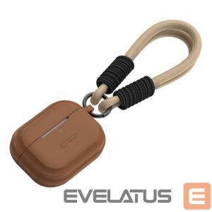 Kitas telefono priedas Tech-Protect  Tech-Protect Silicone Rope Case for Apple AirPods Pro 1 / 2 - Brown 