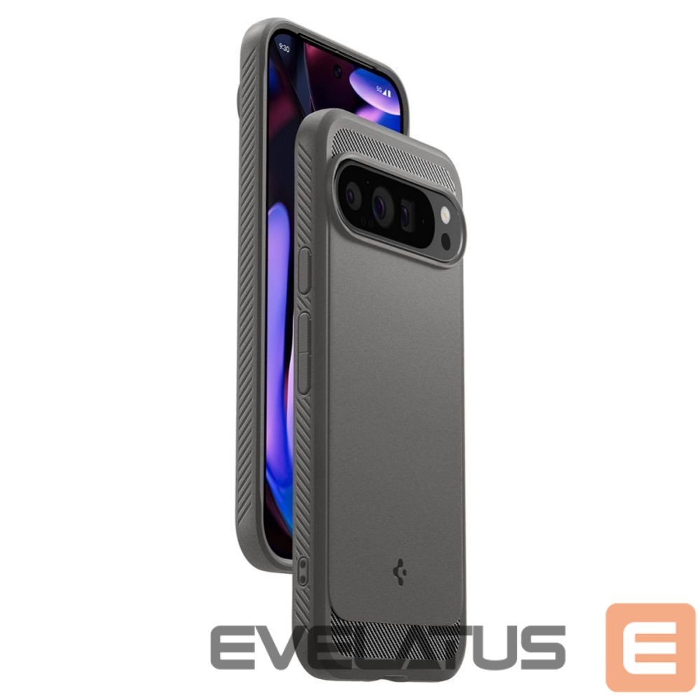 Kitas telefono priedas Spigen Spigen Rugged Armor Case for Google Pixel 9 Pro XL - Gray