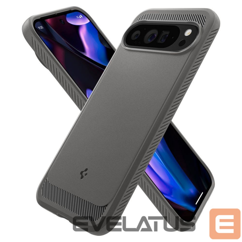 Kitas telefono priedas Spigen Spigen Rugged Armor Case for Google Pixel 9 Pro XL - Gray
