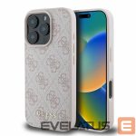 Nugarėlės dėklai Guess  Guess 4G Classic iPhone 16 Pro Max Case - Pink