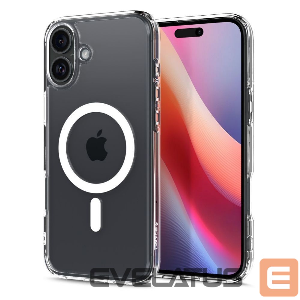 Nugarėlės dėklai Spigen Spigen Ultra Hybrid MagSafe for iPhone 16 - White
