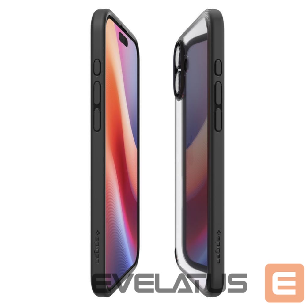 Nugarėlės dėklai Spigen Spigen Ultra Hybrid iPhone 16 Case - Matte Black