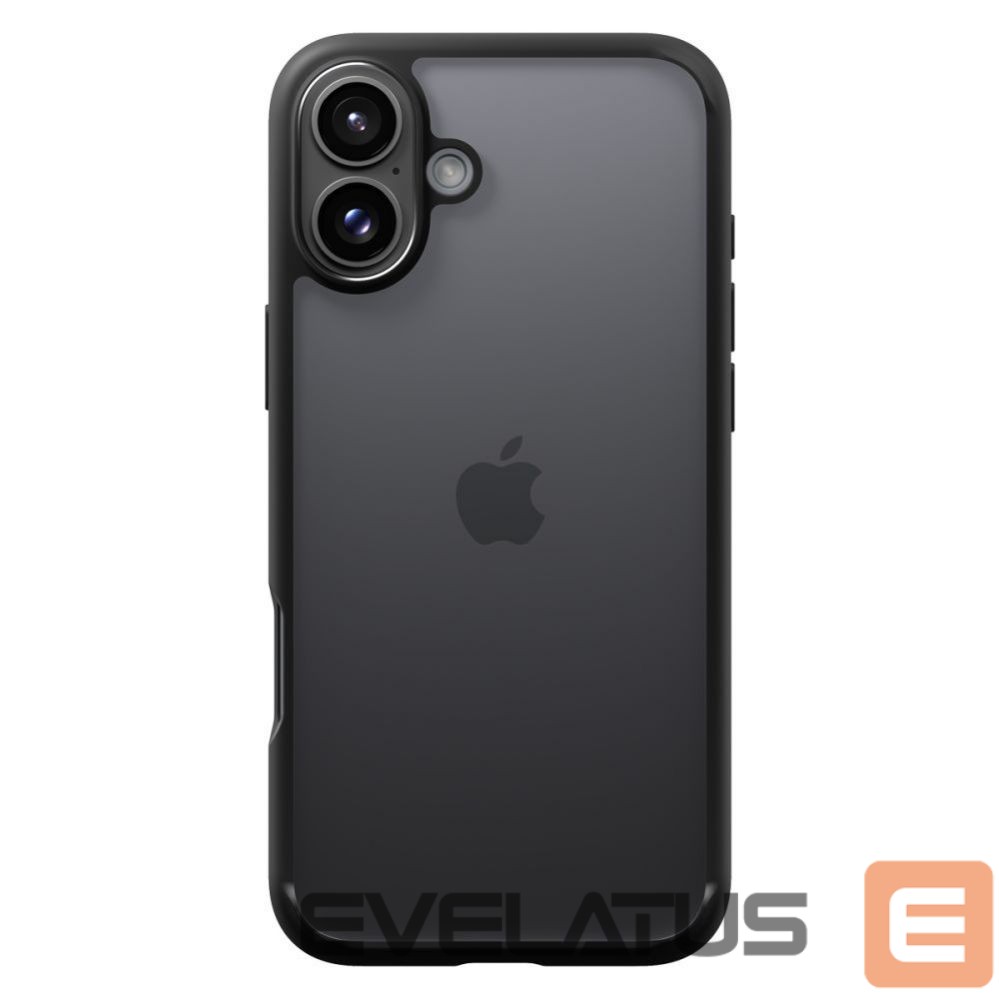 Nugarėlės dėklai Spigen Spigen Ultra Hybrid iPhone 16 Case - Matte Black