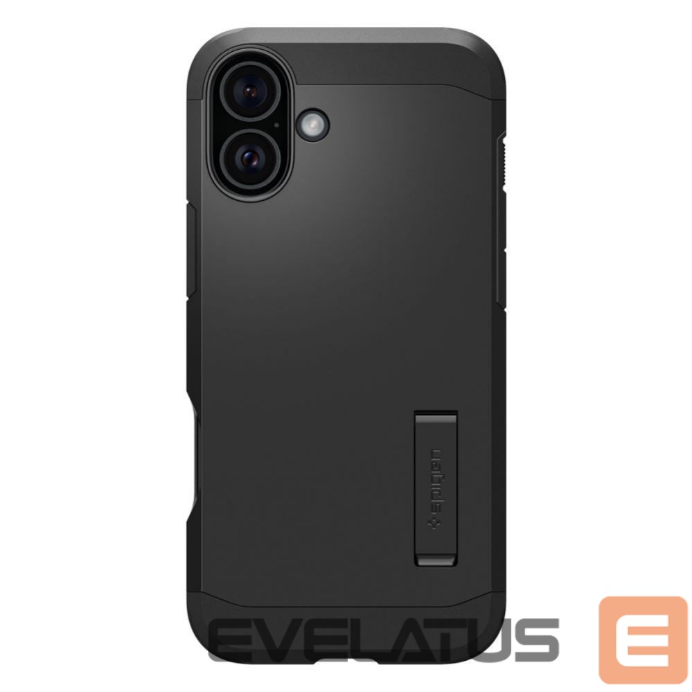 Nugarėlės dėklai Spigen Spigen Tough Armor MagSafe case with stand for iPhone 16 - black