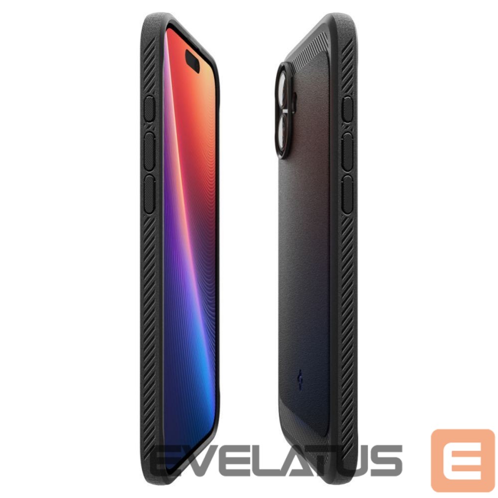 Nugarėlės dėklai Spigen Spigen Rugged Armor MagSafe case for iPhone 16 - black