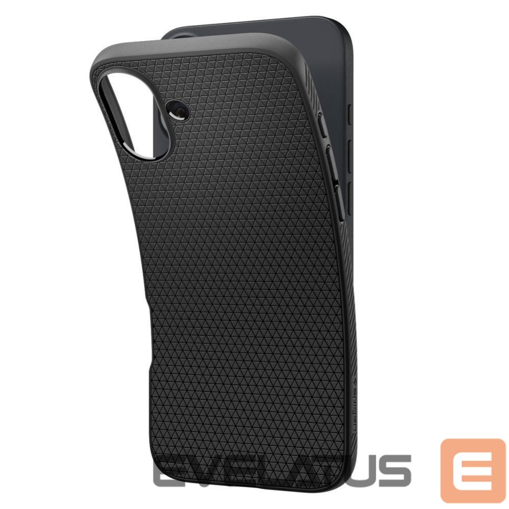 Nugarėlės dėklai Spigen Spigen Liquid Air iPhone 16 Case - Black