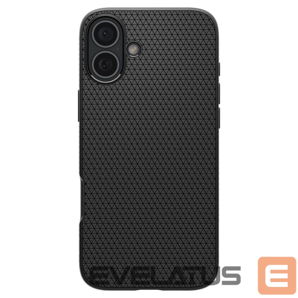 Nugarėlės dėklai Spigen Spigen Liquid Air iPhone 16 Case - Black
