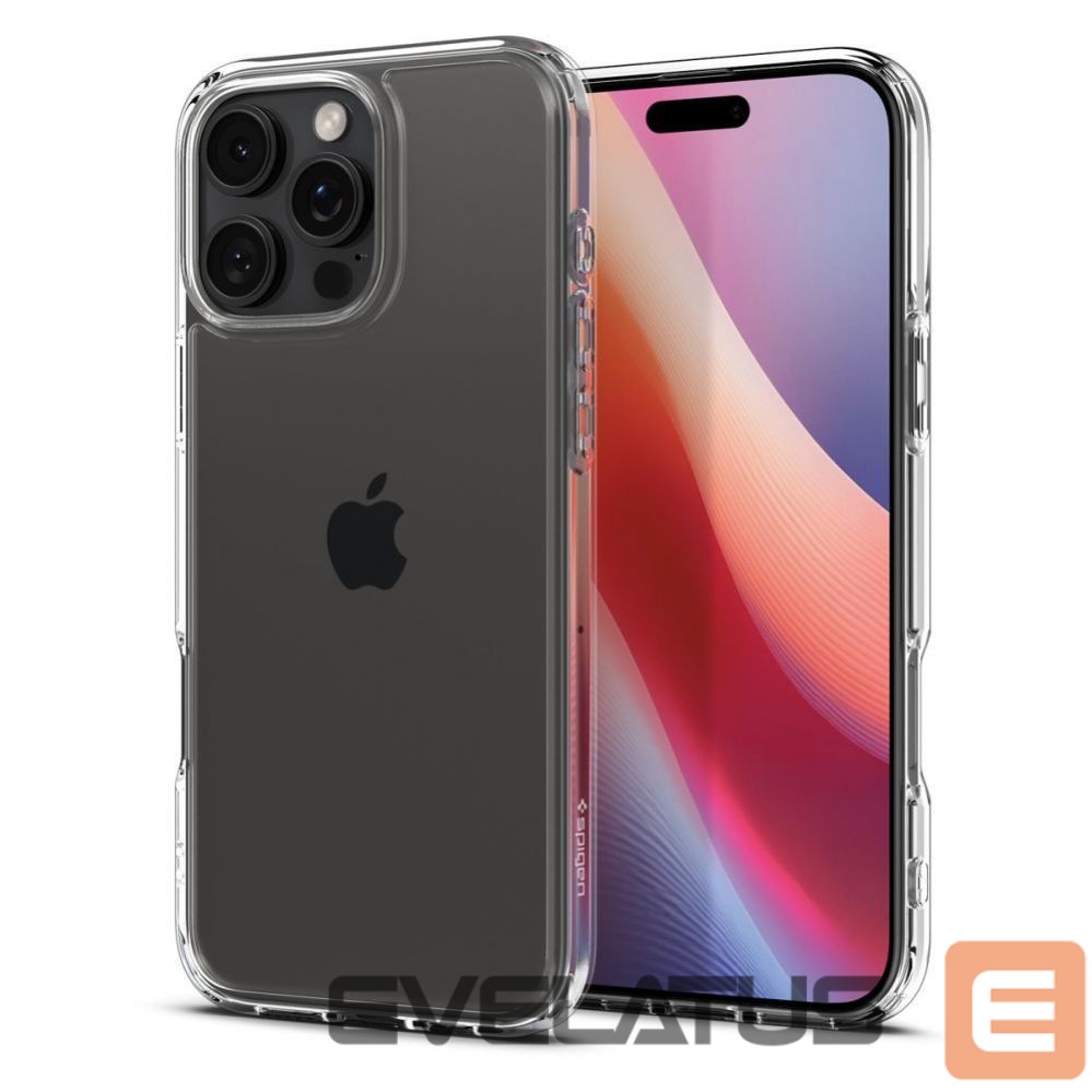 Nugarėlės dėklai Spigen Spigen Ultra Hybrid iPhone 16 Pro Case - Clear
