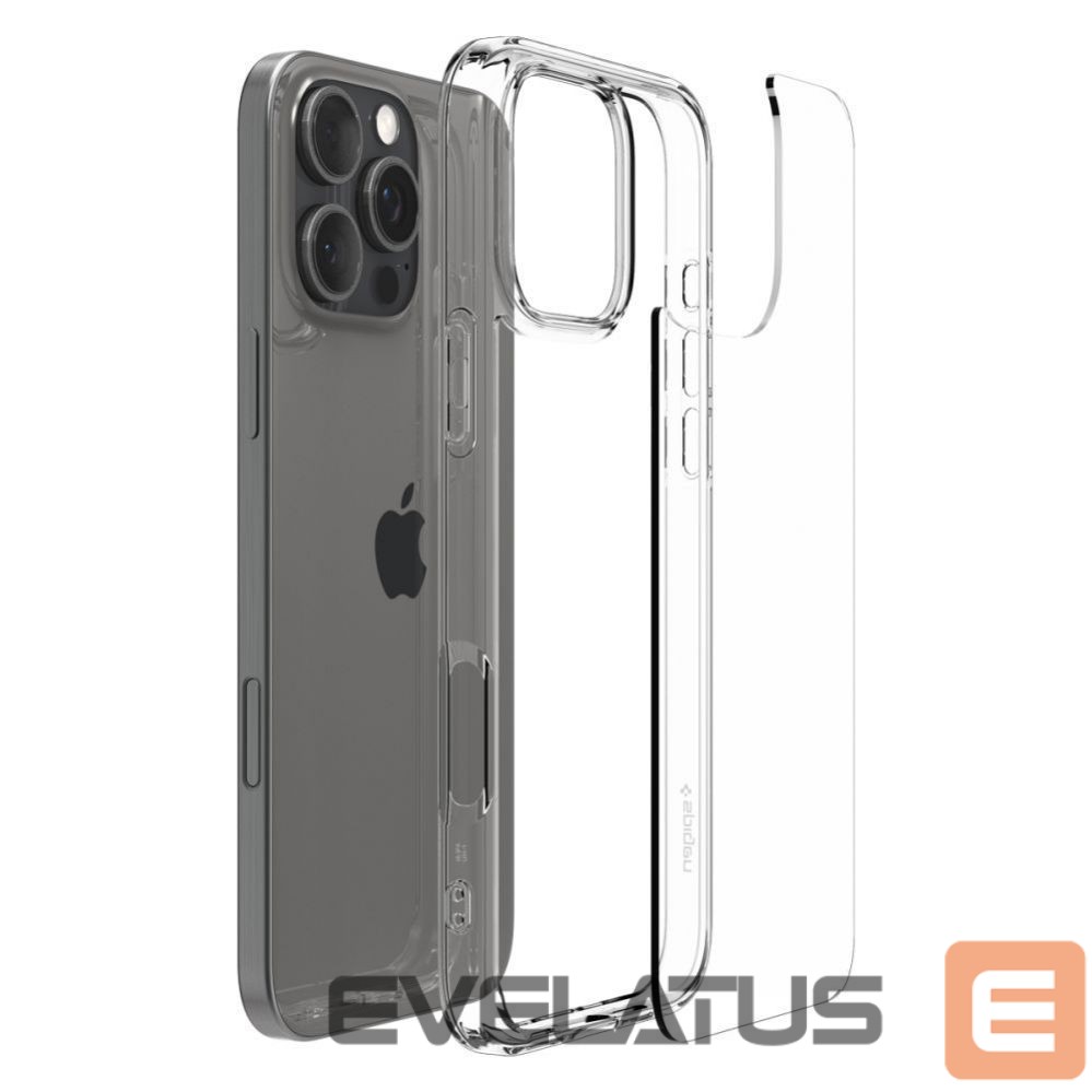 Nugarėlės dėklai Spigen Spigen Ultra Hybrid iPhone 16 Pro Case - Clear