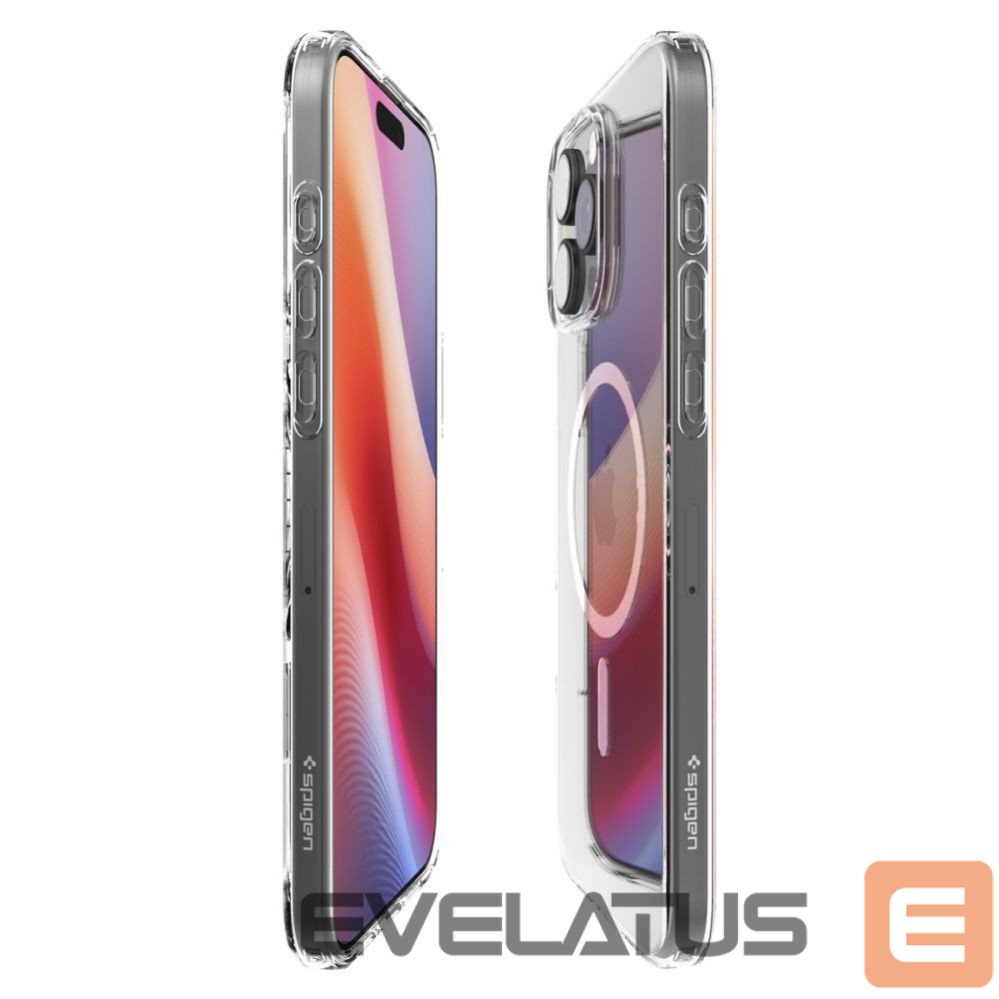 Nugarėlės dėklai Spigen Spigen Liquid Crystal Mag MagSafe iPhone 16 Pro Case - Clear