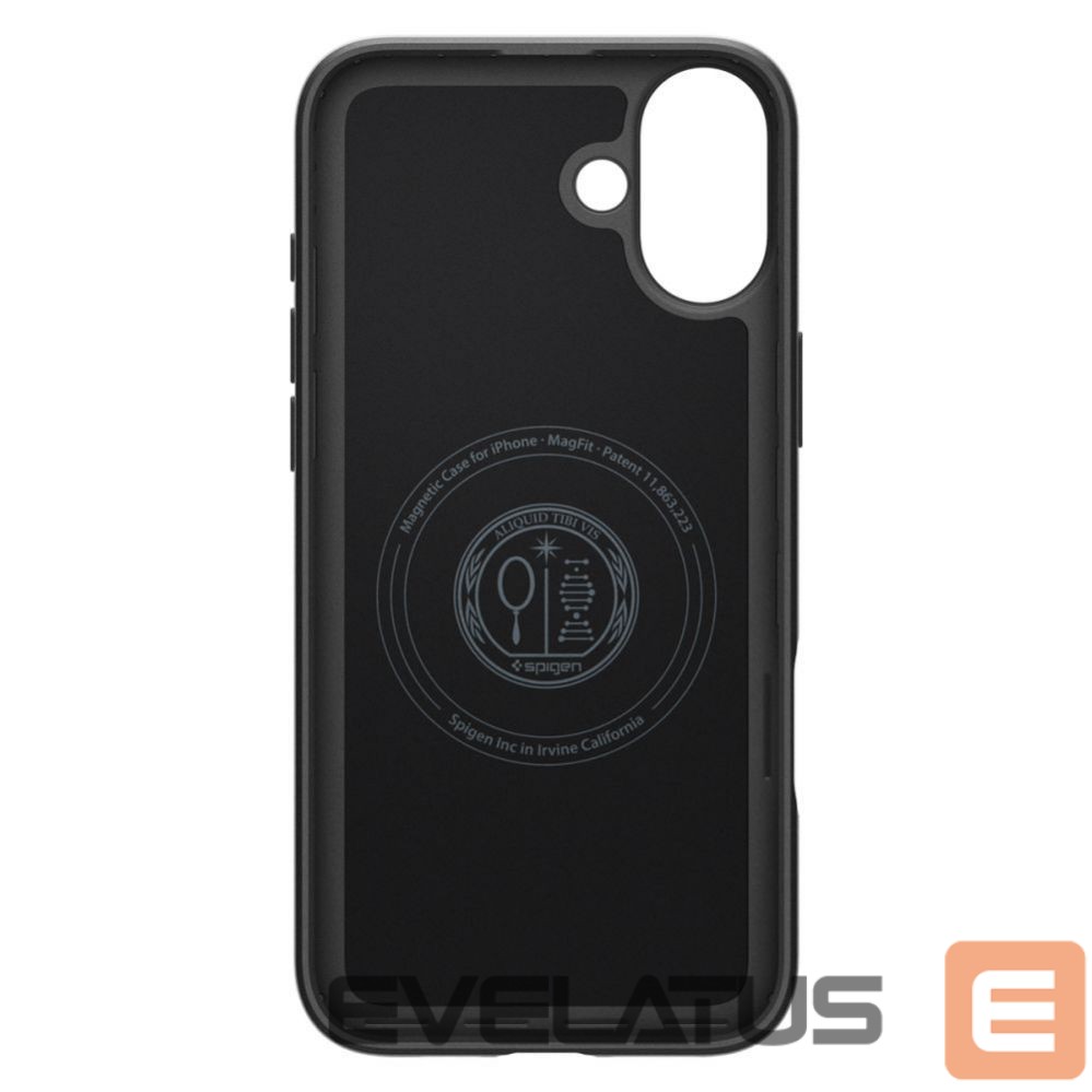 Nugarėlės dėklai Spigen Spigen Thin Fit MagSafe Case for iPhone 16 Plus - Black