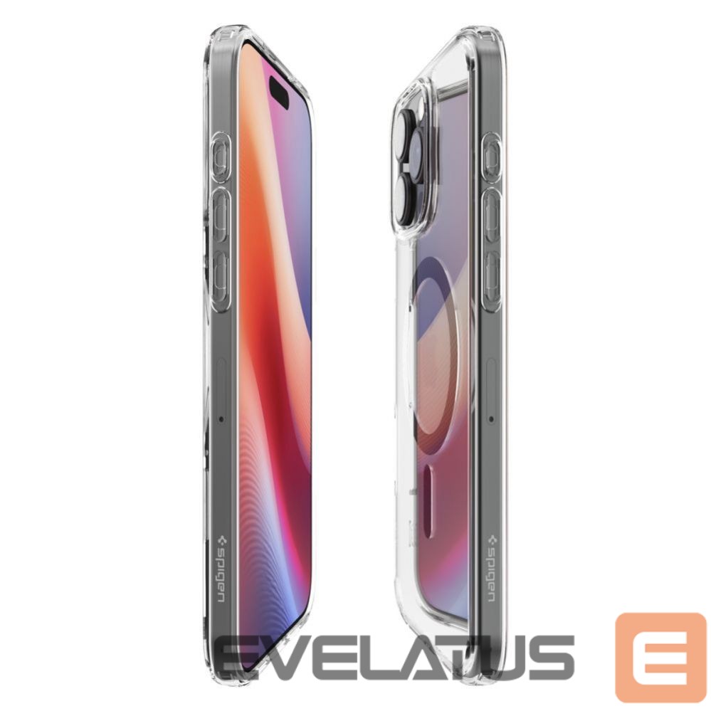 Nugarėlės dėklai Spigen Spigen Ultra Hybrid Mag Case with MagSafe Carbon Fiber for iPhone 16 Pro Max - Dark Gray