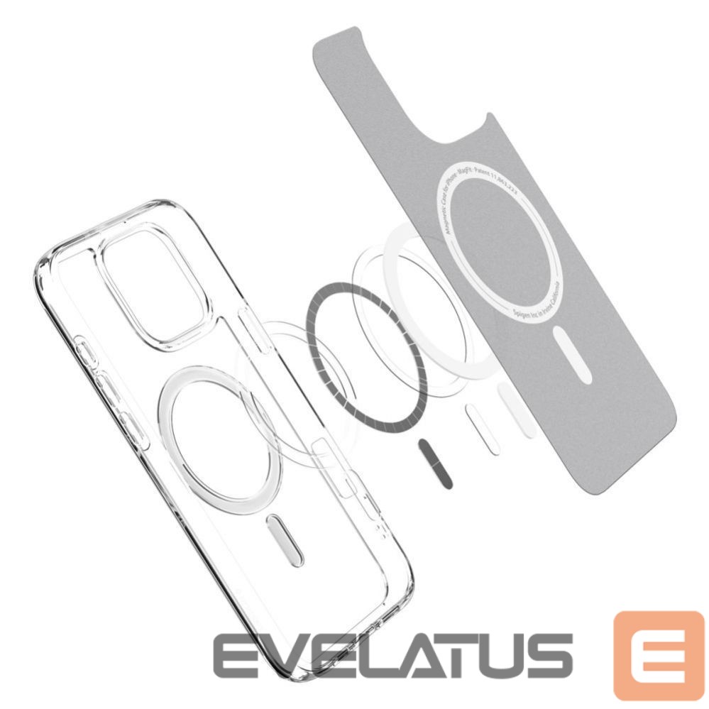 Nugarėlės dėklai Spigen Spigen Ultra Hybrid Mag Case with MagSafe for iPhone 16 Pro Max - White