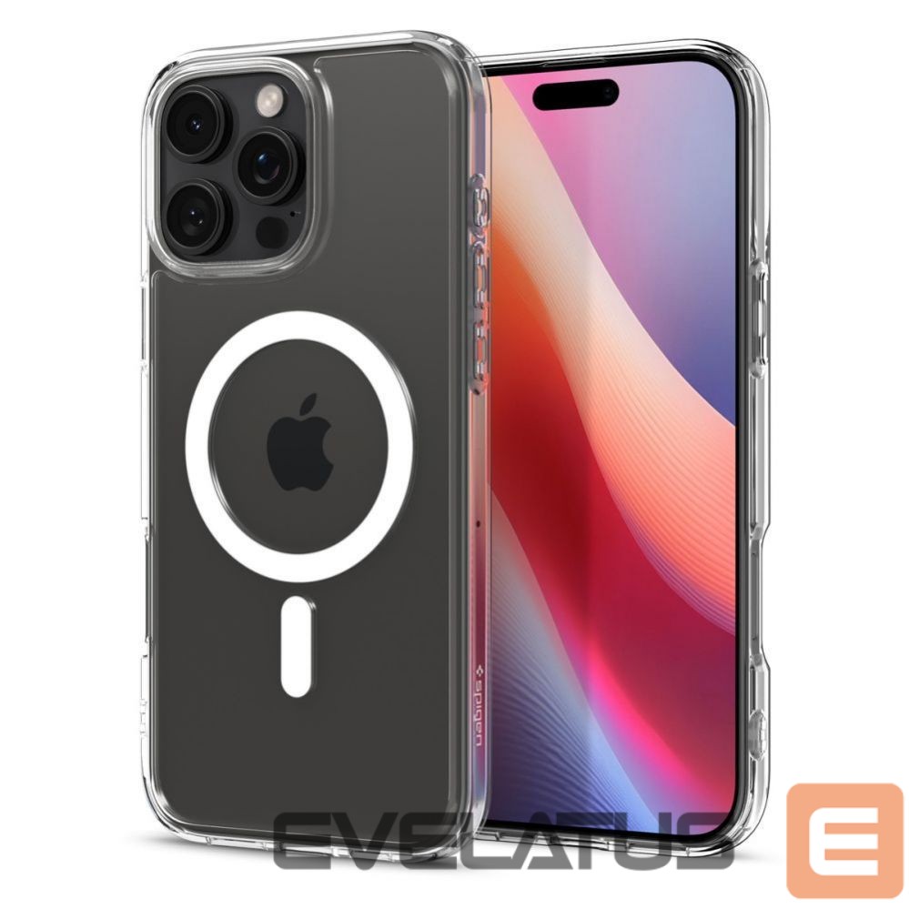 Nugarėlės dėklai Spigen Spigen Ultra Hybrid Mag Case with MagSafe for iPhone 16 Pro Max - White