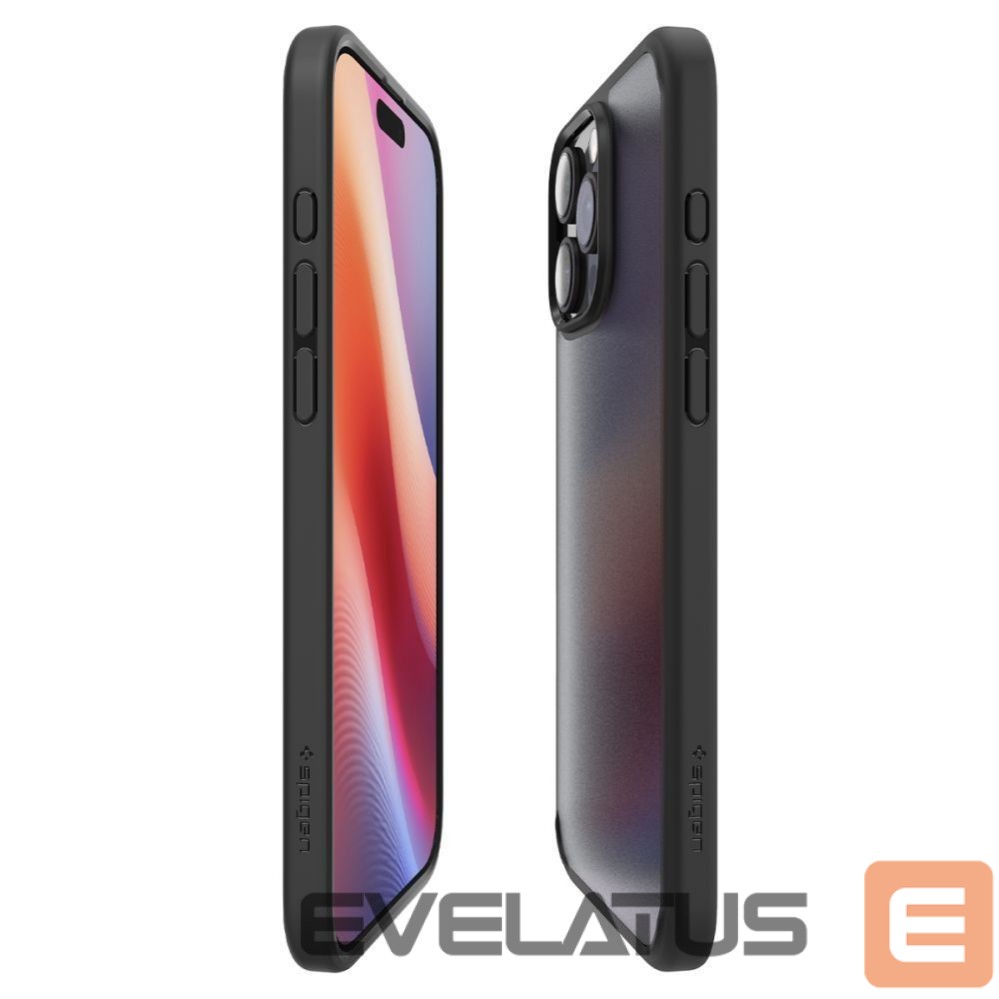 Nugarėlės dėklai Spigen Spigen Ultra Hybrid Case for iPhone 16 Pro Max - Black