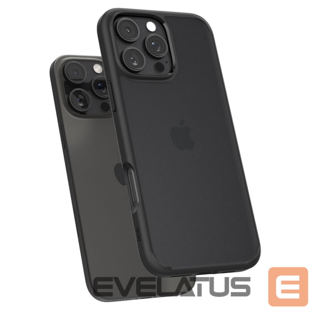 Nugarėlės dėklai Spigen Spigen Ultra Hybrid Case for iPhone 16 Pro Max - Black