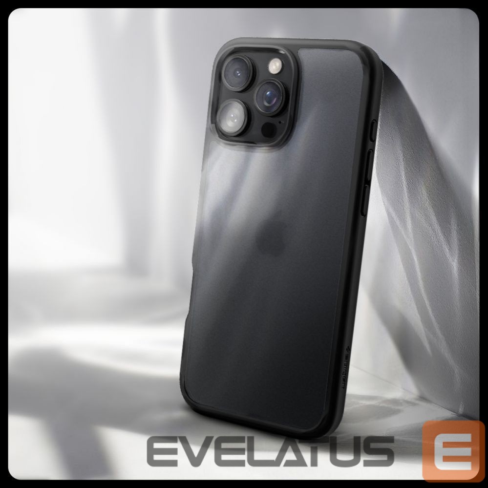 Nugarėlės dėklai Spigen Spigen Ultra Hybrid Case for iPhone 16 Pro Max - Black