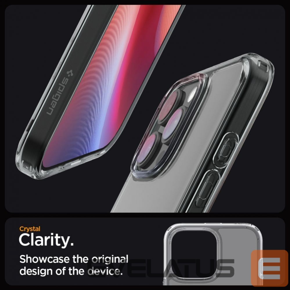 Nugarėlės dėklai Spigen Spigen Ultra Hybrid Case for iPhone 16 Pro Max - Clear