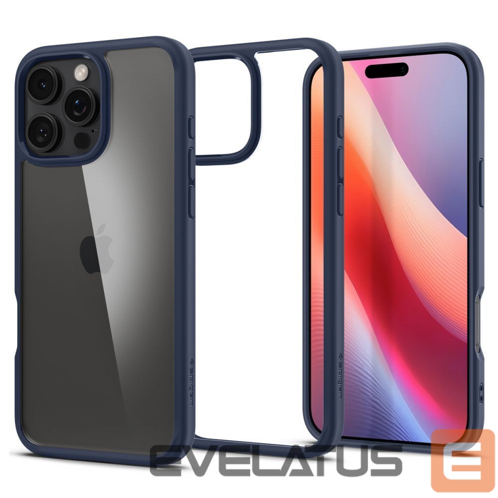 Nugarėlės dėklai Spigen Spigen Ultra Hybrid iPhone 16 Pro Max Case - Blue