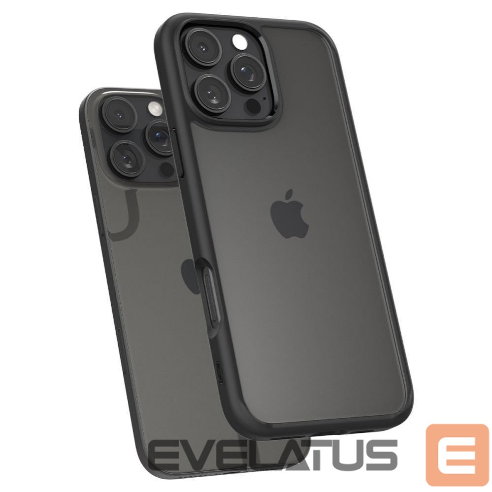 Nugarėlės dėklai Spigen Spigen Ultra Hybrid Case for iPhone 16 Pro Max - Matte Black