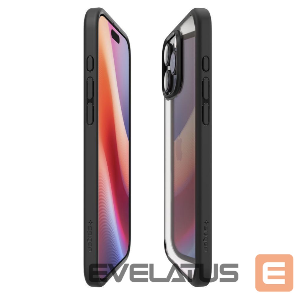 Nugarėlės dėklai Spigen Spigen Ultra Hybrid Case for iPhone 16 Pro Max - Matte Black