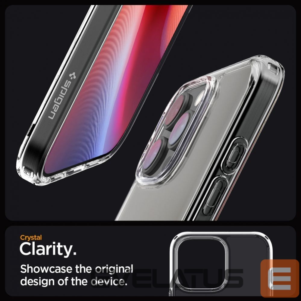 Nugarėlės dėklai Spigen Spigen Ultra Hybrid Case for iPhone 16 Pro Max - Clear