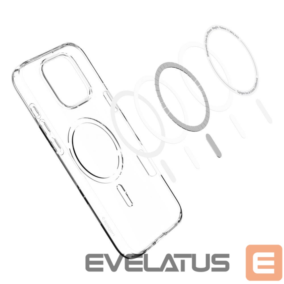 Nugarėlės dėklai Spigen Spigen Liquid Crystal MagSafe Case for iPhone 16 Pro Max - Clear