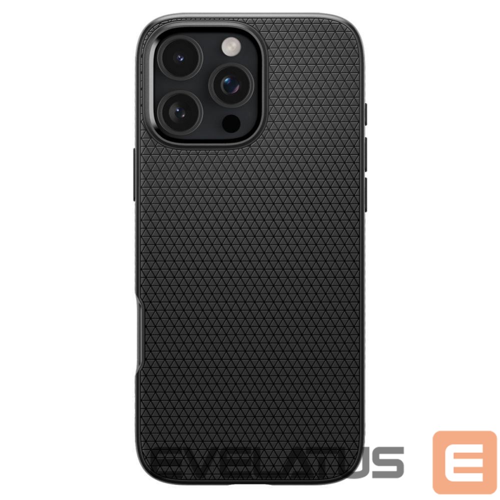 Nugarėlės dėklai Spigen Spigen Liquid Air Case for iPhone 16 Pro Max - Black