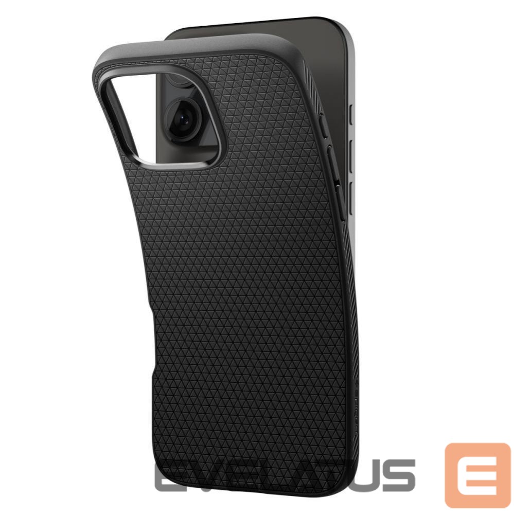Nugarėlės dėklai Spigen Spigen Liquid Air Case for iPhone 16 Pro Max - Black