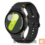 Kitas telefono priedas Tech-Protect  Tech-Protect Silicone Sport Strap for Samsung Galaxy Watch 4 / 5 / 5 Pro / 6 / 7 / FE - Black 