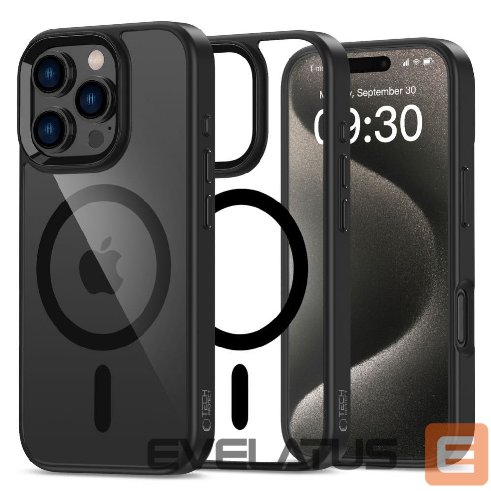 Kitas telefono priedas Tech-Protect Tech-Protect MagMat MagSafe Case for iPhone 16 Pro Max - Clear
