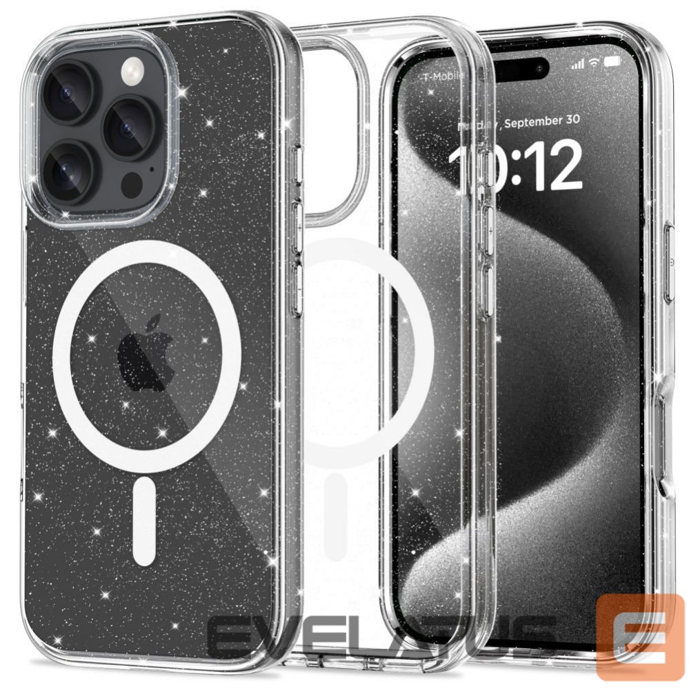 Kitas telefono priedas Tech-Protect Tech-Protect FlexAir Hybrid MagSafe Case for iPhone 16 Pro - Clear