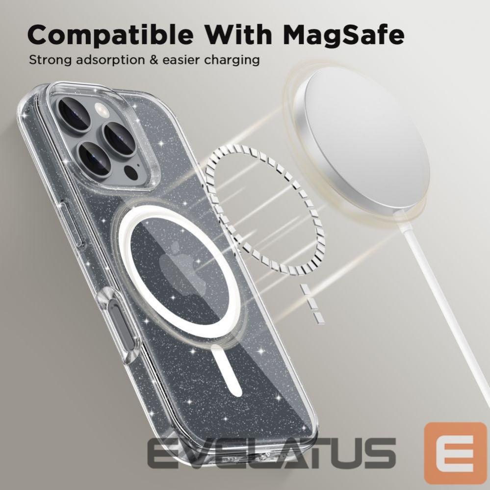 Kitas telefono priedas Tech-Protect Tech-Protect FlexAir Hybrid MagSafe Case for iPhone 16 Pro - Clear