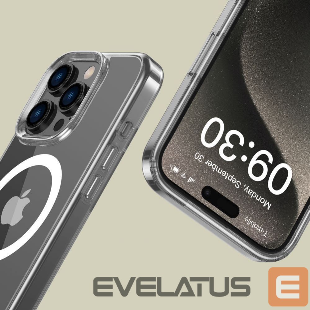 Kitas telefono priedas Tech-Protect Tech-Protect FlexAir Hybrid MagSafe Case for iPhone 16 Pro - Clear