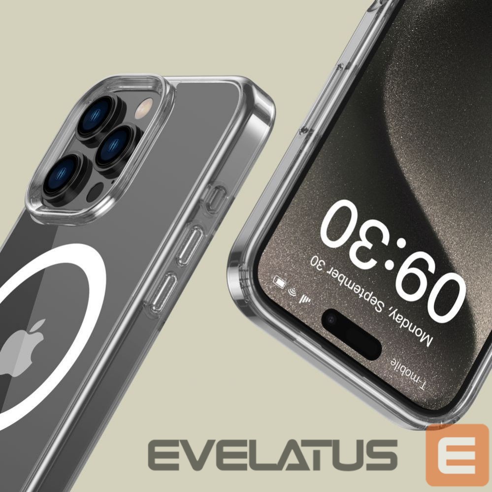 Kitas telefono priedas Tech-Protect Tech-Protect FlexAir Hybrid MagSafe Case for iPhone 16 Pro Max - Clear