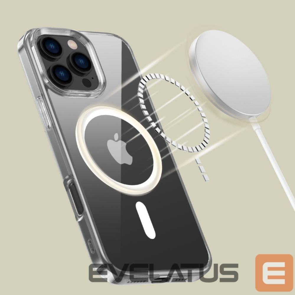 Kitas telefono priedas Tech-Protect Tech-Protect FlexAir Hybrid MagSafe Case for iPhone 16 Pro Max - Clear