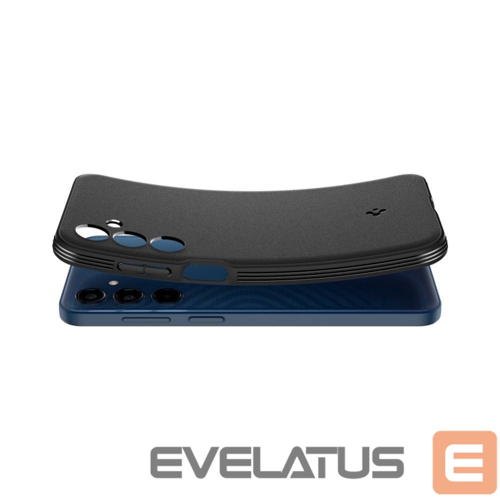 Kitas telefono priedas Spigen Spigen Essential SandBlast Case for Samsung Galaxy M35 5G - Black