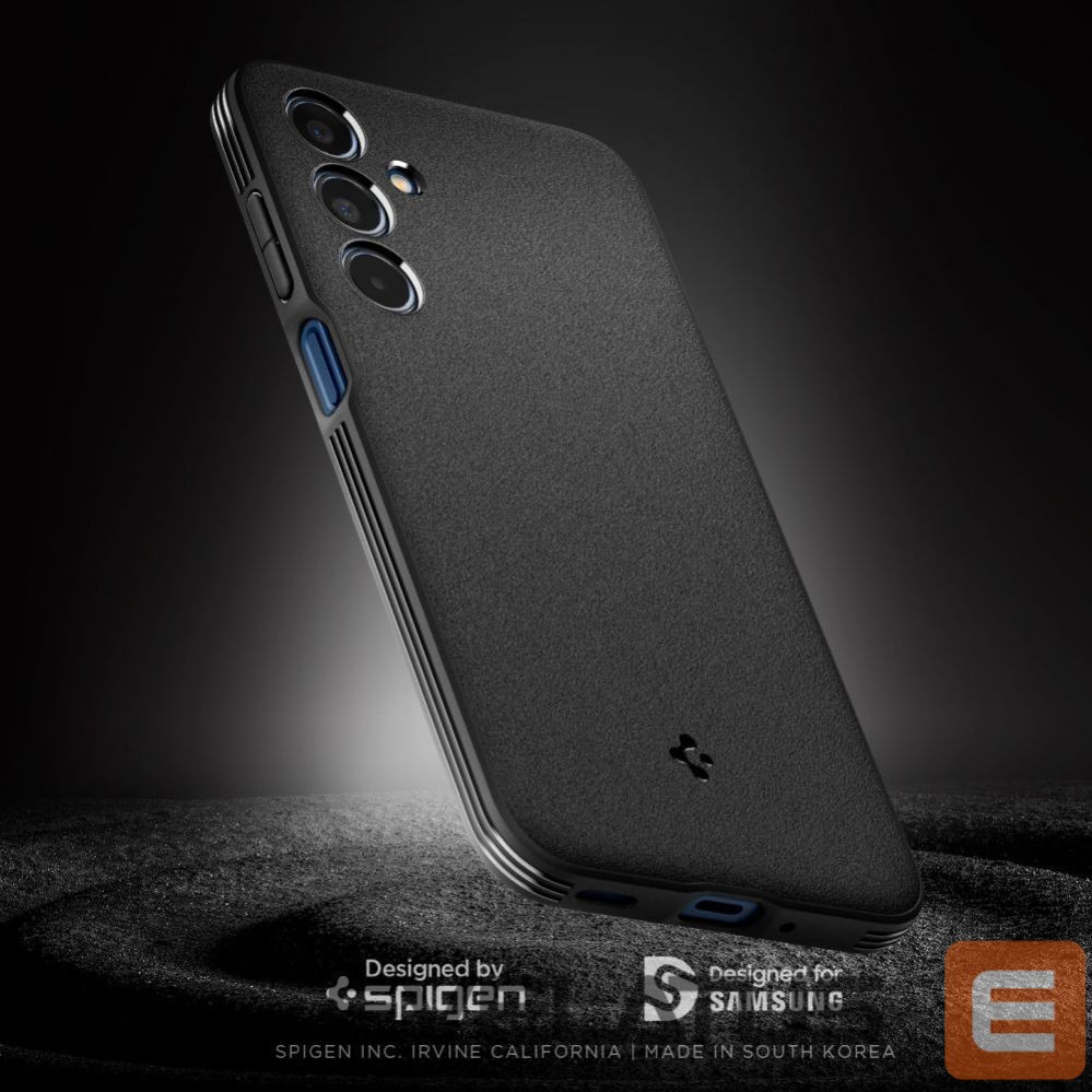 Kitas telefono priedas Spigen Spigen Essential SandBlast Case for Samsung Galaxy M35 5G - Black