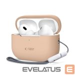 Kitas telefono priedas Tech-Protect  Tech-Protect Silicone Case for Apple AirPods Pro 1 / 2 - Beige 