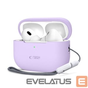 Dėklai ausinėms Tech-Protect Apple AirPods Pro 1 / 2 Silicone Case Purple