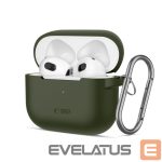 Kitas telefono priedas Tech-Protect  Tech-Protect Silicone Hook Case for Apple AirPods 3 - Green 